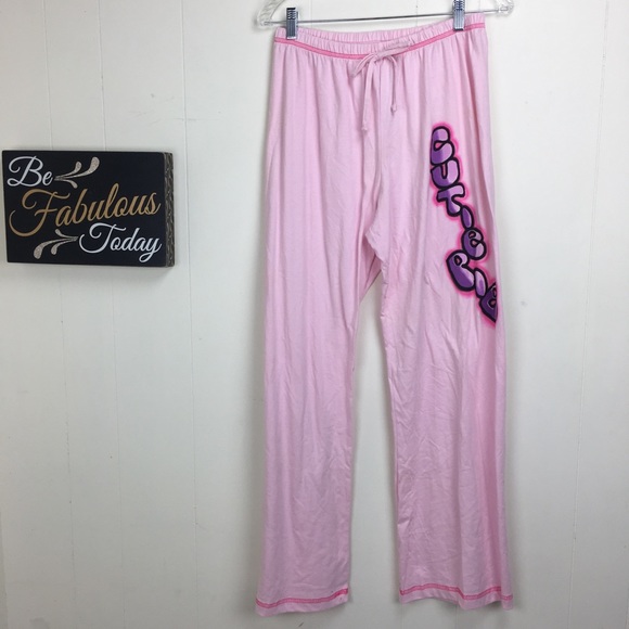Vintage 90s Pink Cutie Pie Pajama Pants - Picture 4 of 6